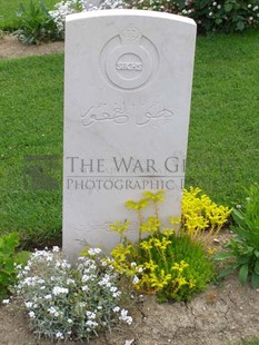 ANCONA WAR CEMETERY - MIR MUHAMMAD, 